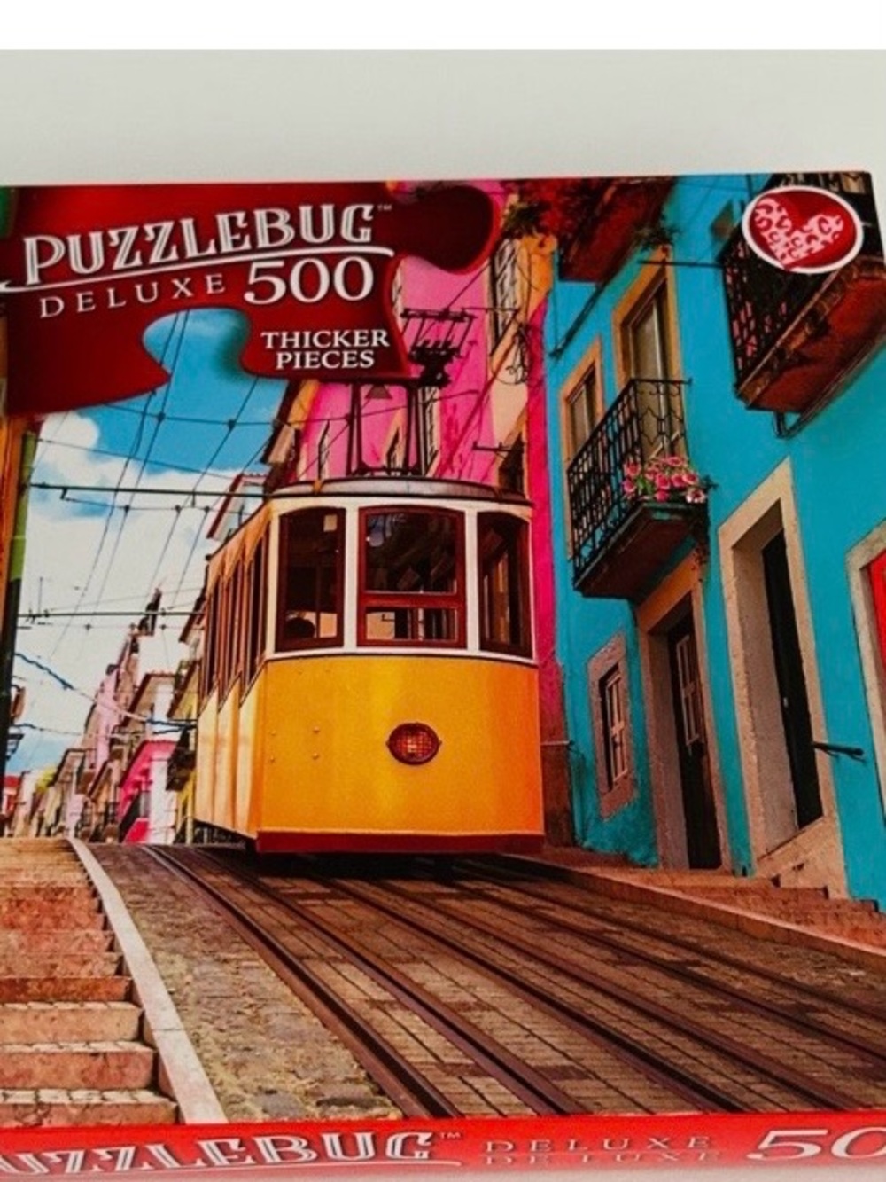 New puzzles Tram in Lisbon, Portugal” 500 pc 20x12 in puzzle bug